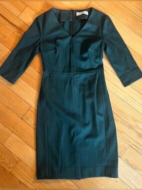 M.M.LaFleur The Mona Dress in Emerald Green (Sample)